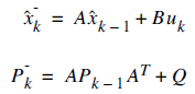 Kalman Filter - Time Update Equations