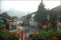 Gruyéres after the rain