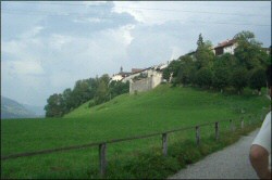 Climbing to Gruyéres